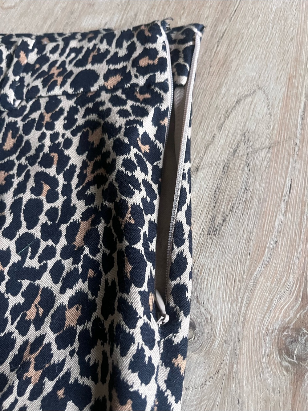 JCrew women’s Leopard Print  Pants - Tan/Black - Picture 5 of 5